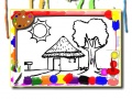 เกม Back To School: House Coloring Book