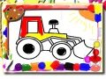 เกม Back to School: Kids Car Coloring