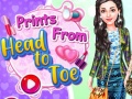 เกม Prints From Head To Toe