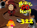 เกม Monkey Go Happy Stage 322