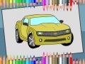 เกม American Cars Coloring Book