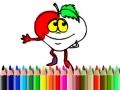 เกม Back To School: Fruits Coloring