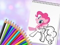เกม Cute Pony Coloring Book