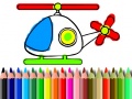 เกม Back To School Helicopter Coloring