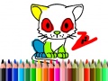 เกม Back To School: Cat Coloring