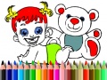 เกม Back To School: Baby Doll Coloring