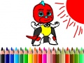 เกม Back To School: Mask Boy Coloring