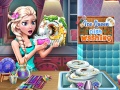 เกม Ice Queen Dish Washing