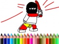 เกม Back To School: Hero Coloring Book