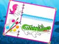 เกม Sea Creatures Coloring Book