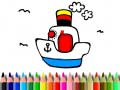 เกม Back to School: Boat Coloring