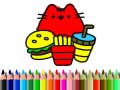เกม Back To School: Cute Cats Coloring
