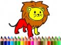 เกม Back To School: Lion Coloring Book