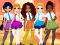เกม Princesses BFF Rush To School
