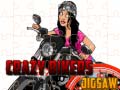 เกม Crazy Bikers Jigsaw