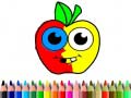 เกม Back To School: Apple Coloring Book