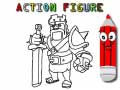 เกม Back To School: Action Figure Coloring