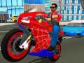 เกม Hero Stunt Spider Bike Simulator 3d