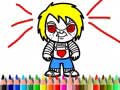 เกม Scary Boy Coloring Book