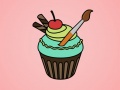 เกม Yummy Cupcake Coloring