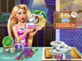 เกม Goldie Dish Washing