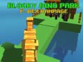 เกม Blocky Dino Park T-Rex Rampage