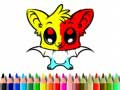 เกม Cute Bat Coloring Book