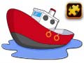 เกม Cartoon Ship Puzzle