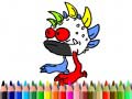 เกม Back To School: Halloween Coloring Book