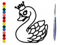 เกม Back To School: Swan Coloring Book