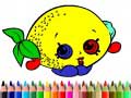 เกม Back To School: Fruits Coloring Book