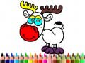 เกม Back to School: Deer Coloring Book