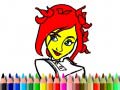 เกม Back To School: Cute Girl Coloring