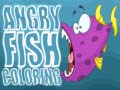เกม Angry Fish Coloring 