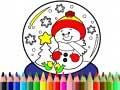 เกม Back To School: Christmas Coloring Book