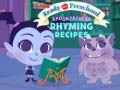เกม Spooktacular Rhyming Recipes