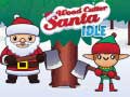 เกม Wood Cutter Santa Idle