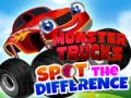 เกม Monster Trucks Spot the Difference