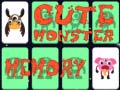 เกม Cute Monster Memory