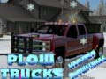 เกม Hidden Snowflakes Plow Trucks