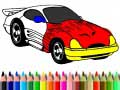 เกม Back To School: Muscle Car Coloring