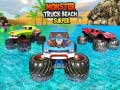 เกม Monster Truck Beach Surfing