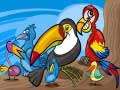 เกม Exotic Birds Coloring