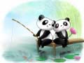 เกม Pandas Slide