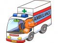 เกม Cartoon Ambulance Puzzle