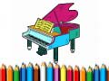 เกม Back To School: Piano Coloring Book