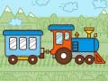 เกม Trains For Kids Coloring