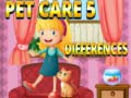 เกม Pet Care 5 Differences