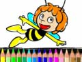 เกม Back To School Maja the Bee Coloring Book