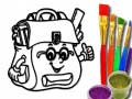 เกม Back To School: School Bag Coloring Book